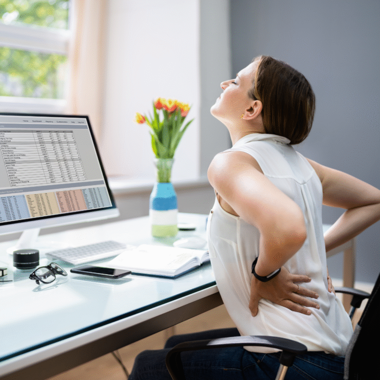 Dolor de espalda por sedentarismo se puede solucionar practicando Pilates