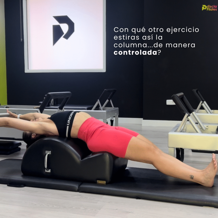 Entrenamiento en Discla Pilates: columna