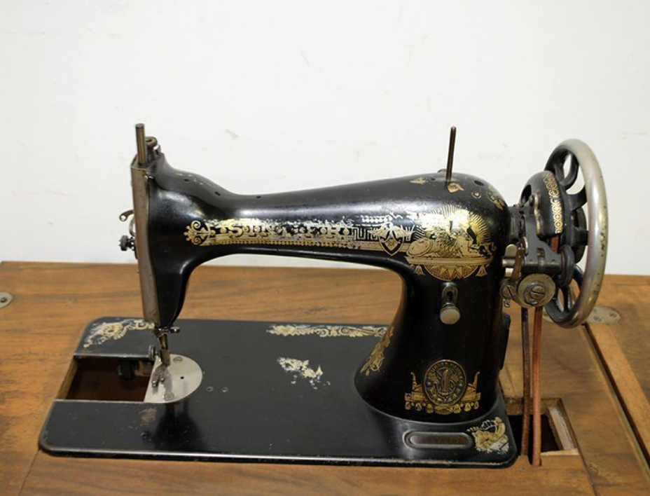 Máquina de coser Singer, de las primeras en franquiciar su marca